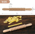 Beech Wood 14mm Pappardelle Pasta Cutter, Noodle Lattice Roller Docker Dough Cutter Kitchen Cooking Tools