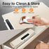 BAEK SPACE 5 Setting. Electric Warming Tray - Portable Silicone Heating Mat for Food, Full Surface Heating