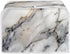 ZDCUSTOM White Marble Toaster Cover, 2 Slice Bread Toaster Oven Protector Covers