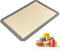 Macaron Silicone Baking Mat, 48 Capacity Almond Muffin Chocolate Chip Cookies (Grey)