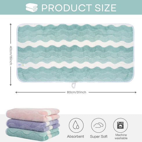 16 31 Inch, 3Pack SINLAND Bathroom Hand Towels, x Super Soft and Absorbent Microfiber Washcloth Face Towels