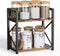 Spice-Rack-Organizer-Shelf for Kitchen Counter, 2 Tiers Coffee Bar Station Organizer for CountertopSpace