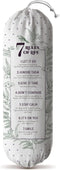 Hglian Inspirational Plastic Bag Holder,7 Rules of Life Grocery Bag Organizer Canvas Shopping