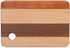CONSDAN Small Wood Cutting Board for Kitchen, Hardwood Chopping Board for Meat, Vegetables, 10 x 7