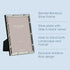 Addison Ross Photo Frame, Silver Plate Bamboo, 5x7 Inches