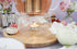 Teabloom Universal Tea Warmer, Large Size 6 in / 15 cm Diameter, Handcrafted Heat Proof Glass, Tealight Candle Included