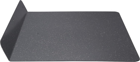 casaWare Toaster Oven Baking Sheet, 12 x 11-Inch with 1.5-Inch Handle (Silver Granite)