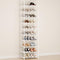 Hockmez 10-Tier Tall Shoe Rack, Adjustable 20-25 Pairs Shoe Shelf Storage Organizer for
