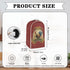 Sunflower Rooster Print Blender Dust Cover, Anti-Fingerprint Polyester Appliance Cover for Stand Mixer or Coffee Maker