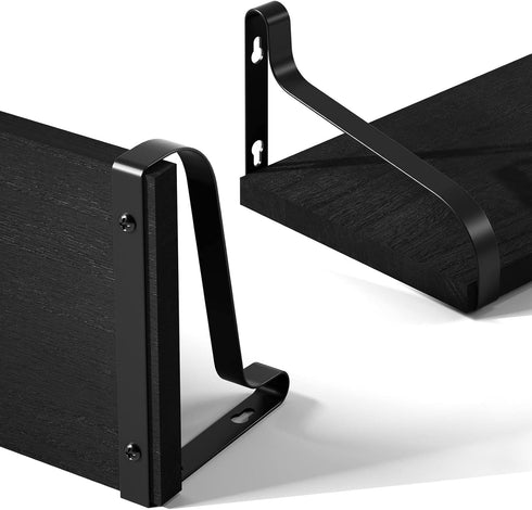 Set 3, Love-KANKEI Floating Shelves Wall Mounted of Large Wood Wall Shelves for Storage, Rustic Shelves for Display