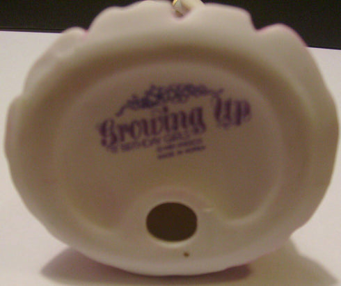 Enesco Growing Up Girls “Blonde Age 9” Porcelain Figurine, 5”