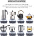 Mini Stove, Portable 500W Electric Hot Plate, Multifunction Home Heater (US Plug 110V) for Soup and Porridge
