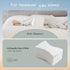 Coop Home Goods Adjustable Leg Support & Knee Pillow - Soft Orthopedic Pillow for Side Sleepers, Washable Cover