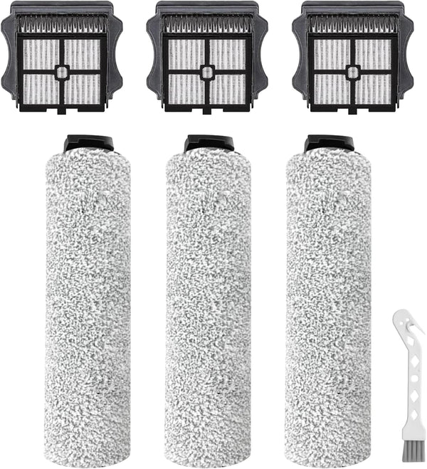 Replacement Brush Rollers and Filters Kit for Tineco iFloor 3 and iFloor