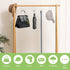 15 Pack Purse Hanger for Closet, Super Sturdy Purse Hooks, Hanging Backpack Bag Holder, Silver