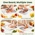 Board,100% Fruit(18L*12W) Titanium Cutting Pure Titanium Cutting Boards for Kitchen, Double-sided Food Grade Cutting
