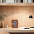 DIIWOODX 60PCS Anxiety Mini Bookshelf Mini Books with Wooden Miniature Book Library for Stress Relief, Home and Office