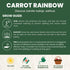 4,500 2026 5 Carrot Rainbow Mix Premium Heirloom Seeds for Planting Colorful, Sweet Root Blend for Garden & Kitchen