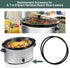 Black Lid Latch Strap Rubber Band for 6,7,8 Quart Hamilton Beach Crock Pot Slow Cooker
