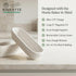 15 Inch Set 2 Baguette Proofing Basket of with Cotton Liners & Baguette Recipe eBook- Handcrafted Natural Rattan