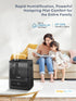 6L 60H 12H FOHERE Smart Humidifiers for Bedroom, Warm and Cool Mist Quiet Humidifier with Runtime, Humidity Control