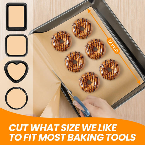 Silicone Baking Mat Roll - Best German Silicone, Non-stick Pastry Mat, Heat Resistant Baking Mat, Reusable Dough