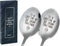Engraved Ice Cream Spoons, Gifts for Couple, 2 Pcs Stainless Steel Coffee Spoon for a Lifetime Together