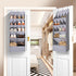 1 Pack Closet 15 FENTEC Over-the-Door-Shoe-Organizers,Hanging Organizers with Large Pocket Shoe Holder Hanging Shoe