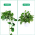 SAVITA 2pcs Trellis for Plants, Small Metal Leaf Shaped Plant Trellis Indoor House Plant Trellises Climbing Plants Mini