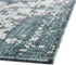 Unique Loom Outdoor Collection Area Rug 2' x 3' 1' Rectangle Teal/Ivory