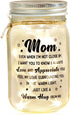 Sentimental Gifts for Mom, Mason Jar Night Light, Birthday Mothers Day Christmas
