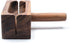Ironwood Gourmet 28330 Bagel Miter, Local, Acacia Wood, 7 x 5.5 x 2.5 inches