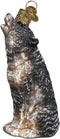 Old World Christmas Vintage Howling Wolf Ornament