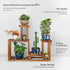 5 2 1 Plant Stand for multiple Plants Stands Indoor Outdoor Flower Pot Stand Tiers Flower Shelf Rack Plants Stands