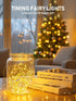 5 Pack 7 20 Minetom Fairy Lights Battery Operated, FT LED Fairy Lights with Timer, String Light Battery Powered, Silver