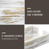 MyGift Shabby White Washed Solid Wood Bathroom Counter Paper Towel Holder, Disposable Napkin Dispenser for Vanity Tray
