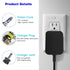 Replacement Charger for Shark CH950 CH951 UltraCyclone Pro Handheld Vacuum, Black