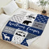 LASTSTA8 Ship Next Day,Ship Next Day,Personalized Baby Blankets for Boys Girls, Custom Flannel Blanket with Name