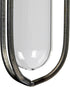 Creative Co-Op Small Hanging Metal & Glass Test Tube Vase