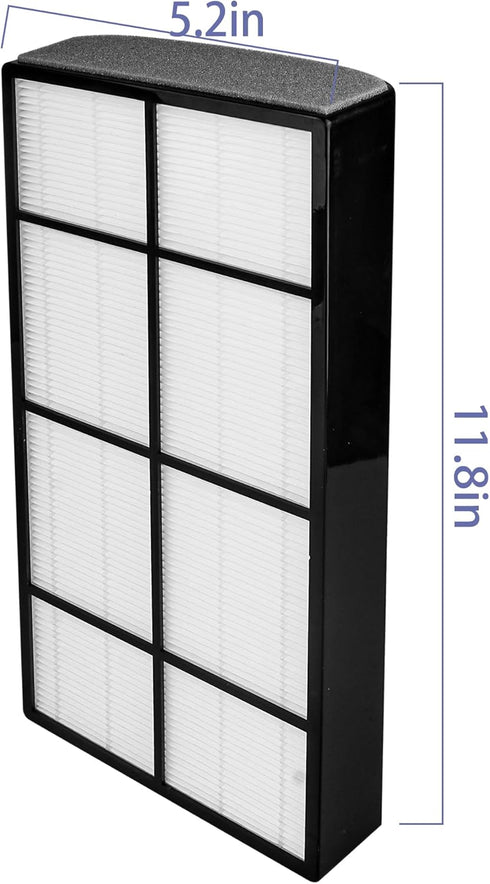 WPT60 Filter Replacement for Whirlpool 1183600 & 817600, Compatible with Whispure WPT60(P/B) Tower Air Purifier, 2 H13