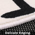 Classroom(40",Black) LIVEBOX ABC Play Room Kids Round Rug for Bedroom, Washable Nursery Rug for Baby, Circle Area Rug