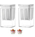 FindXeink 2Packs Yogurt Strainer1.9QT*2/0.475GAL*2 Total & 0.9QT*2/0.23GAL*2 Filter, Yogurt Strainer Greek Yogurt Strainer