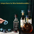 Funny Silicone Wine Stopper Caps Set - Reusable Wine Corks for Bottles, Magic Preserver Gift for Wine Lovers