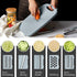 HI NINGER Collapsible Cutting Board with Colander, 9-In-1 Multi Chopping Board for Kitchen and Camping Accessories
