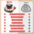 WYD2ANG 12 (M12 Smart Chicken Incubators for Hatching Eggs with Automatic Turner Small Poultry Duck Quail Egg Incubator