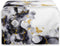 Marbling Butterfly Print 2 Slice Toaster Dust Cover, Kitchen Microwave Oven Cover, Anti Dust and Fingerprint