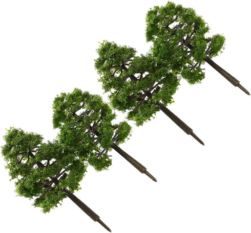 BESPORTBLE Artificial Trees Model - 20pcs Architectural Micro 9CM Imitation Landscape Tree Model Scenery