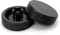 2PCS Black Upgraded Replacement Wheel for Hart 20V Stick Vacuum, Accessory for HPSV50B and HPSV50