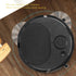 Pwshymi Mini Smart Sweeping Robot Vacuum Cleaner, USB Charging for Wooden Flooring Tile Carpet (Black)