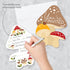 Set 12 Big Dot of Happiness Wild Mushrooms - Shaped Fill-In Invitations - Red Toadstool Party Invitation Cards